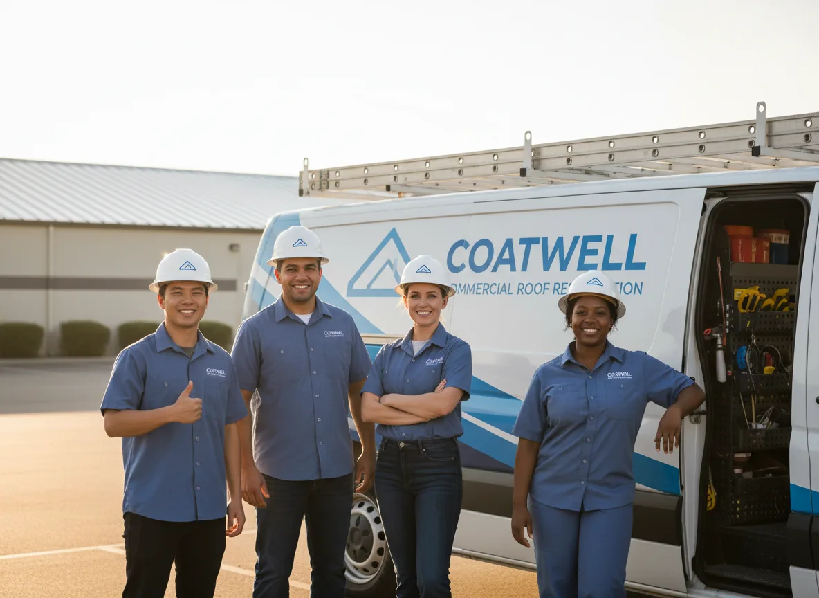 Commercial roof coating company in Cohasset, MA